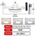 thumbnail image 1 of Typpkmm Ventilador De Techo LED 30W E27 Con Control Remoto Para AtenuacióN, 1 of 7