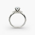 thumbnail image 4 of Amor Jewel 1.8 Ct Asscher Cut Lab Created Diamond Band Ring for Her - 14K White Gold Plated Wedding Anniversary Ring - Vintage Ring Band Wedding Anniversary for Women's - 6th Anniversary Gifts Her, 4 of 4