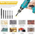 thumbnail image 5 of Ruibeauty Multifunctional Triangle Drill Bit Glass Ceramic Vitrified Brick Full Tile Wall, 5 of 5