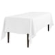 thumbnail image 1 of LinenTablecloth 152,4 cm x 259,08 cm poliéster Mantel Rectangular Blanco, 1 of 6