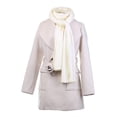 thumbnail image 6 of INSPIRE CHIC Women's Scarf Stylish Knitted Long Rectangle Shape Warm Winter Scarf White 180x30cm/71x12", 6 of 6