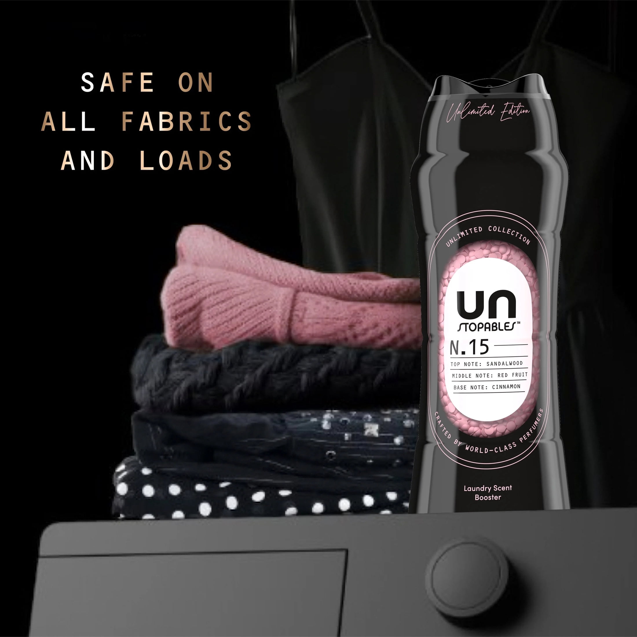Downy Laundry Scent Beads, Unstopables Unlimited Collection, In-Wash Scent Booster, N.15 Scent, 4.8 oz