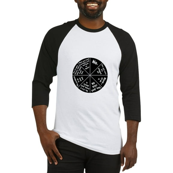 CafePress - IT Response Wheel Baseball Jersey - Cotton Baseball Jersey, 3/4 Raglan Sleeve Shirt