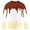 AA~Brown437, variant on Hiijoy Boys UPF 50 Long Sleeve Rash Guard Quick-Dry Ice-Cream Swim Shirt Top, Sizes 3-4