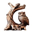 thumbnail image 2 of WHEANG Halloween Owl Holder Decor Available In 2 Colors Bronze And Silver, 2 of 4