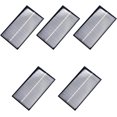 thumbnail image 1 of HUGFEGWE 5Pcs 6V 1W Mini Solar Panel Polysilicon Small Solar Cell Panel Module DIY Electric Toy Materials for Battery Power LED 110x60mm CJB91-113695, 1 of 7