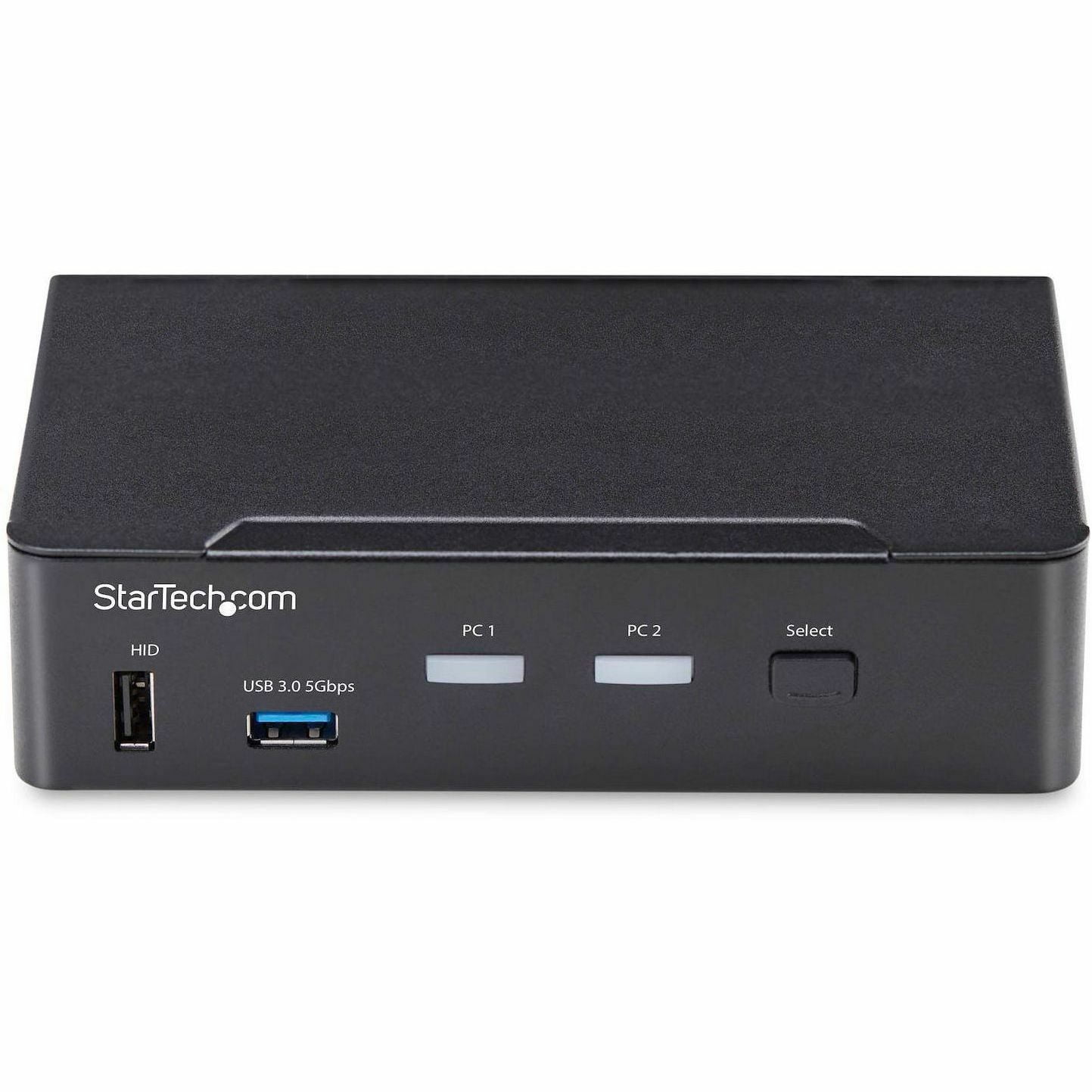 StarTech.com 2-Port DisplayPort KVM Switch, 4K 60Hz, DP 1.2, HDCP 1.4, EDID Management, 2-Port USB 3.0 Hub, TAA