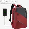 thumbnail image 4 of Qonioi Slim Travel Laptop Backpack, USB Charging Port Business Bag for 15.6 Inch Notebook, Computer Backpack Daypack, 4 of 6