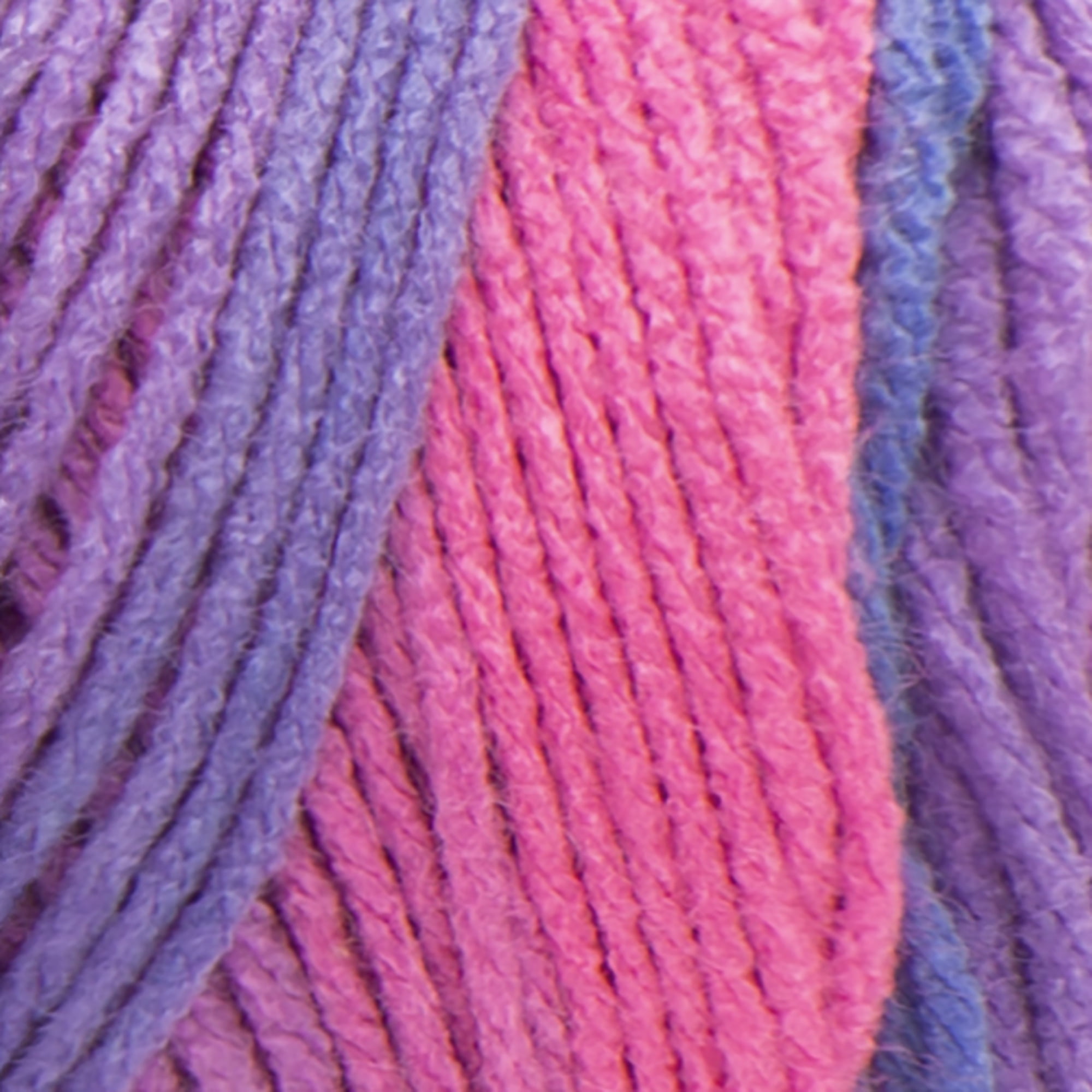 Red Heart® Super Saver Ombre™ #4 Worsted Acrylic Yarn, Sweettreat 10oz/283g #482 Yards (2 Pack)