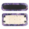 thumbnail image 2 of Aplkyhs Purple Marble Print Golf Cart Seat Covers Club Car Elastic Golf Cart Seat Covers Front Seat A Perfect Balance of Warmth in Winter and Cooling in Summer Designed for Golf Lover Gold Purple, 2 of 7