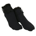 thumbnail image 2 of SPRING PARK 1 Pair Women Ankle Socks, Lace Ruffle Frilly Comfortable Cute Cotton Socks Ladies Girl Princess Lace Socks, 2 of 5
