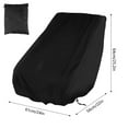 Vuygyu boat seat cover heavy duty fabric pontoon chair cover 45 gallon
