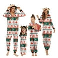 thumbnail image 1 of Conjunto de pijamas de Navidad para la familia, trajes a juego para la familia, ciervos, madre, niños, adultos, bebés, ropa familiar, 2023, 1 of 4
