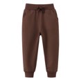 thumbnail image 2 of YOUYEDIAN Toddler Boys Sweatpants Fall Winter Casual Cotton Pants Fashion Comfy Trousers, 2 of 5