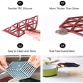 thumbnail image 6 of 8 PCS Silicone Trivet Mats and Hot Pads, Hexagon Shape, Heat Resistant, for Countertops, Tables, Pot Holder, Durable, Easy to Clean,8, 6 of 7