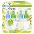 thumbnail image 2 of Febreze Odor-Fighting Fade Defy PLUG Air Freshener Honeysuckle, (2) .87 fl. oz. Oil Refills, 2 of 12