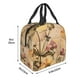 thumbnail image 3 of Disketp Vintage Floral Butterfly Collage Bolsa Térmica para Almuerzo para Hombre y Mujer, Ideal para Trabajo, Senderismo y Picnic, 3 of 8