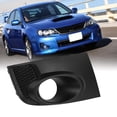 thumbnail image 3 of IMPACT RESISTANT Front Fog Light Bezel Trim Replacement for Impreza  STI 2011-2014 Matte Black, 3 of 7