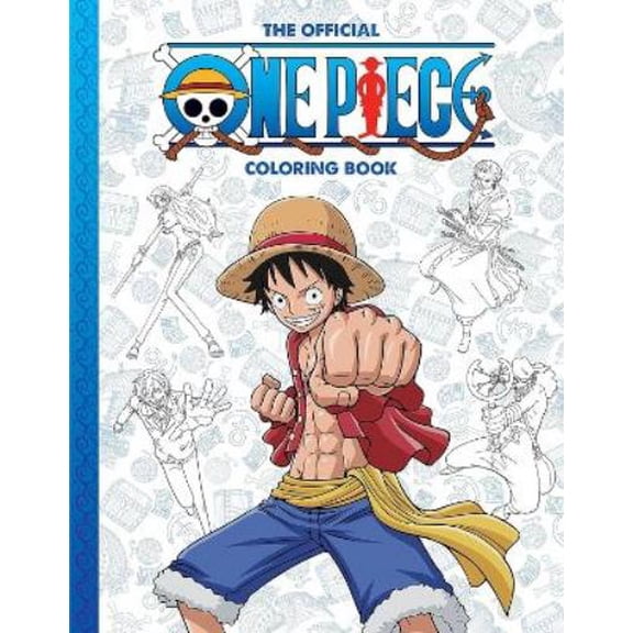 Scholastic One Piece: Official Colouring Book (Paperback) One Piece