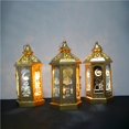 thumbnail image 1 of Ramadan Festival Lantern Night Light Multi-pattern multi-pattern lamp Lamp Hangable Vintage Style Lantern, 1 of 9
