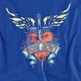 thumbnail image 2 of Bon Jovi Daggered Women's T Shirt, Royal, 2X-Large, 2 of 6