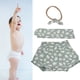 thumbnail image 4 of Conjunto de diadema patrón de flores de bebé Pantalones cortos de tirantes de verano Lindo para vacaciones para fotografía para la vida diaria Higoodz Otros, 4 of 8