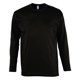 thumbnail image 1 of SOLS - Camiseta de manga larga para hombre modelo Monarch (Negro Intenso), 1 of 3