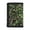 Forest Camo Leaf Print, variant on Chririnla Cute Hamster Hearts Pattern Trifold Card Wallet for Travel, Polyester Children's Wallet with Portable Foldable Trifold Coin Wallet