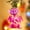 S, variant on Exhoden Christmas Pink Dinosaur Ornament For Kids 26 Letter, Assorted Dinosaur Decorative Hanging,Acrylic Flat Christmas Initial Animal Pendant Diy Crafts For Xmas Tree Dinosaur Decoration Party
