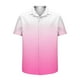 thumbnail image 5 of Mens Casual de Manga Corta Botón Abajo Camisas de Impresión Turndown Cuello Botón Camisa Poliéster, Moda de Verano Superior para Hombres Al Aire Libre, 5 of 6