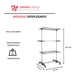 thumbnail image 3 of Rack Tendedero Plegable de Acero Inoxidable con 6 Niveles | Secador de Ropa Resistente y Compacto | Diseño Plegable para Ahorro de Espacio | Ideal para Interior y Exterior | Fácil de Usar, 3 of 5