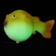 thumbnail image 2 of Fish Tank Decoration Luminous Plastic Aquarium Puffer Fluorescente Simulación Puffer (Amarillo), 2 of 3
