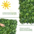 thumbnail image 7 of Artificial Greenery Wall Panels: 60"x 120" (50 sqft) Faux Grass Wall Backdrop Boxwood Ivy Privacy Screen with UV Protection,Fake Hedge Fence for Outdoor,Indoor,Garden,Backyard and Home Decor, 7 of 7