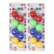 thumbnail image 1 of Koko - Priemum 8 Piezas X-Large Gomas Para El Cabello Con Bolas De Burbujas. Lazos Elásticos Soportes De Cola De Caballo De Burbujas De Bola De 32 Mm. Accesorios Elásticos Coloridos Para Bebés Niños N, 1 of 1