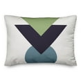 thumbnail image 2 of Creative Products Cool Stacked Shapes 14x20 Indoor / Outdoor Pillow, 2 of 3
