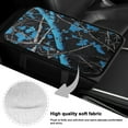 thumbnail image 7 of Yuyamidu Camo Hunting Armrest Cover for Car Truck Sedan Blue Wood Auto Center Console Cover Winter Warm Car Center Console Armrest Cushion Accessories, 7 of 7