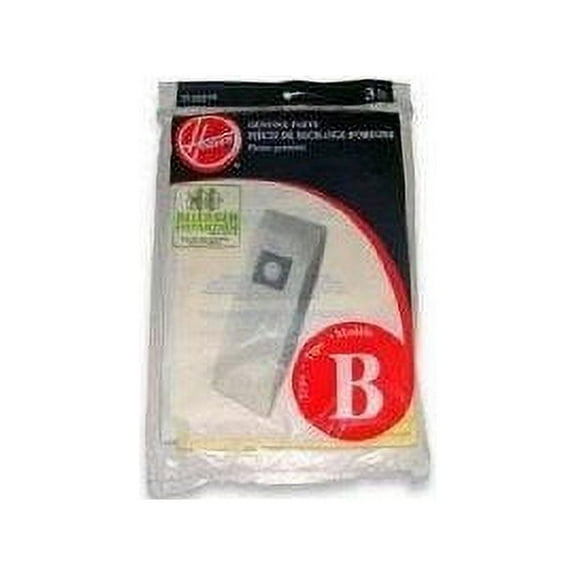 Replacement Part For Hoover Type B Allergen Bag (3-Pack), 4010103B