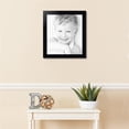 thumbnail image 3 of ArtToFrames 17" x 19" Satin Black Step Lip Picture Frame, 17x19 inch Black Wood Poster Frame (WOM-1452), 3 of 7