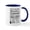 White/Navy Inside, variant on CafePress - 12 STEP SLOGANS Mug - 11 oz Ceramic Mug - Novelty Coffee Tea Cup