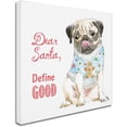 thumbnail image 2 of Trademark Fine Art "Glamour Pups Christmas IV" Canvas Art by Beth Grove, 2 of 3