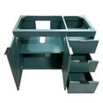 thumbnail image 3 of 38.5 in. Single Sink Vanity in Hunter Green - Cabinet Only, 3 of 6