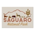 thumbnail image 2 of Saguaro National Park, Arizona, Simplified Geometric Icons (19x27 inches, Premium 500 Piece Jigsaw Puzzle for Adults and Family, Made in USA), 2 of 4