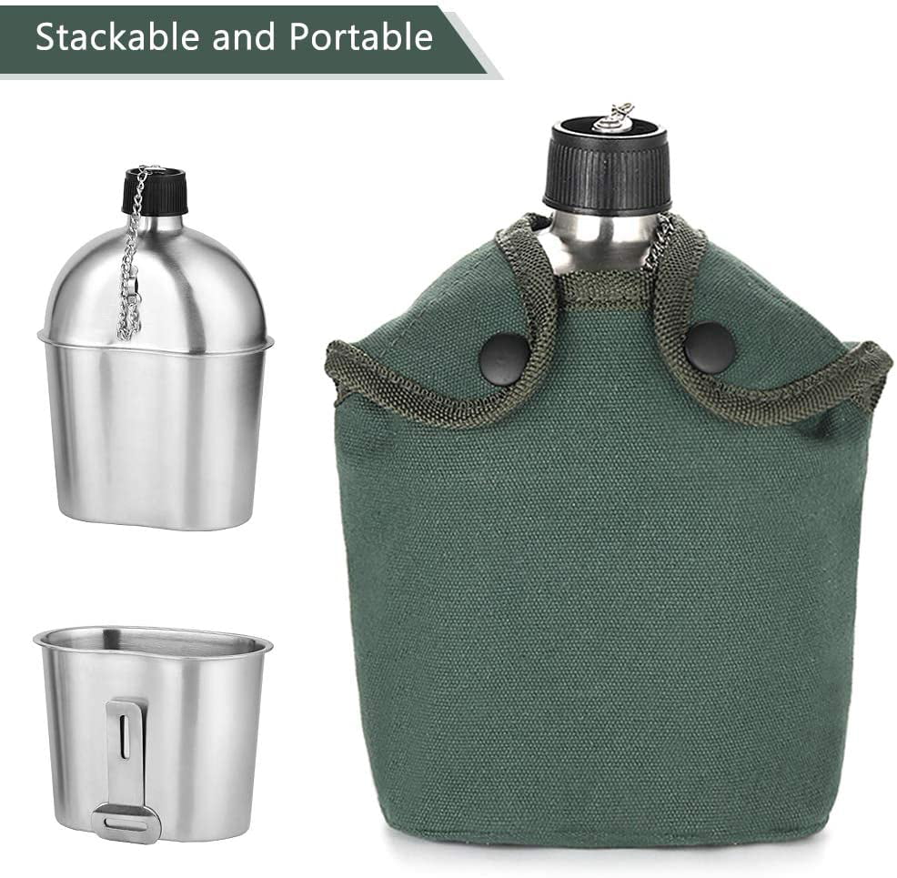 Without Bottles Easy-topbuy 2 Pcs Water Filter Activated Carbon Filter Portable Filter Kettle Carbon Core Replace Head For Outdoor Camping Hiking