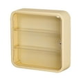 thumbnail image 2 of Vitrina de acrílico transparente a prueba de polvo para figuritas coleccionables vasos de Amarillo CUTICAT Vitrina de montaje en pared, 2 of 8