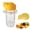 Yellow, variant on Manual Citrus Juicer with Screw-Top Lid, BPA Free Plastic Lemon Lime Extractor