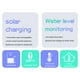 thumbnail image 3 of Monitor de Agua Ultrasónica Inalámbrica Nivel de Líquido Nivel de Líquido Alto/Bajo Alarma Solar Nivel de Agua Sensor Nivel de Agua Indicador de Indicador IP65 Impermable, 3 of 6