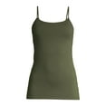 thumbnail image 6 of No Boundaries Juniors' Cami with Shelf Bra, 6 of 6