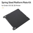 thumbnail image 4 of Ender-3V3 SE 3D Printer Replacement Part: 235×235×2.2mm Spring Steel Build Plate Kit - Compatible with Creality Ender-3V3 SE, Includes 1 Spring Steel Platform Plate Assembly, 4 of 4