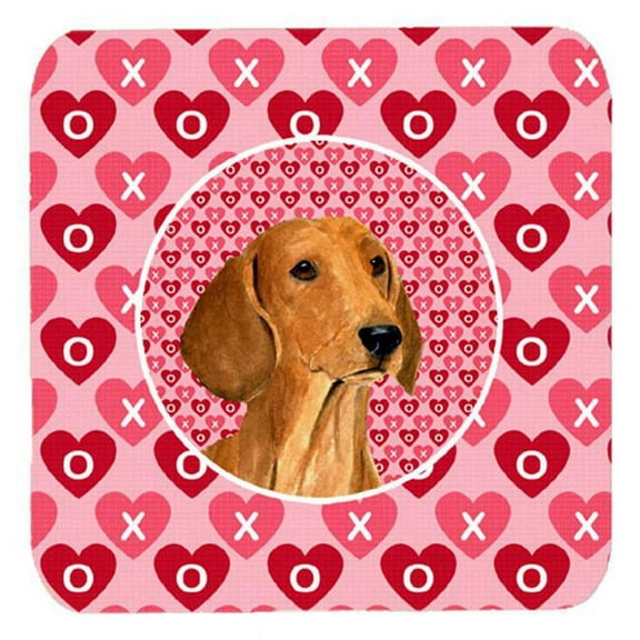 Dachshund Foam Coasters, Set Of 4