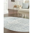 thumbnail image 3 of Rugs.com Newport Collection Rug – 4' x 6' Oval Gray Medium Rug Perfect For Living Rooms, Large Dining Rooms, Open Floorplans, 3 of 7